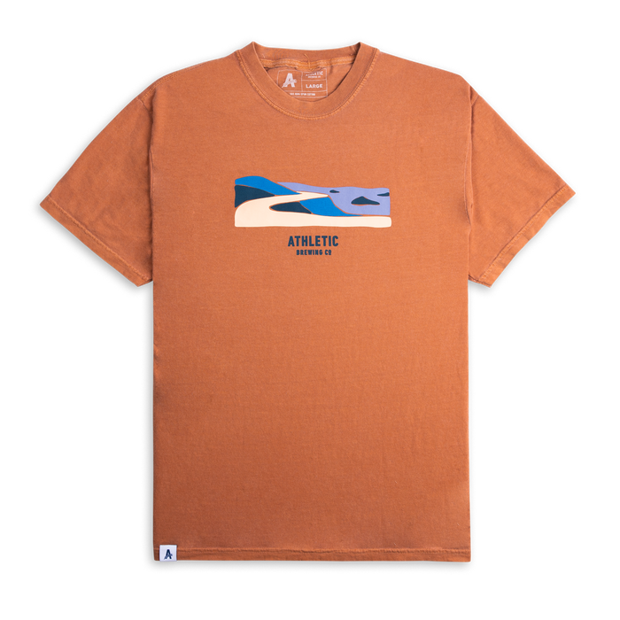 Landscape print t-shirt