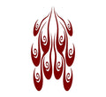 Flame hood decal high gloss vinyl HH10 car truck