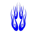 Flame hood decal high gloss vinyl HH11 car truck