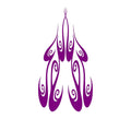 Flame hood decal high gloss vinyl HH13 car truck