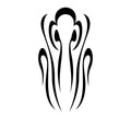 Flame hood decal high gloss vinyl HH25 car truck