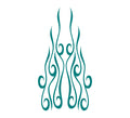 Flame hood decal high gloss vinyl HH29 car truck