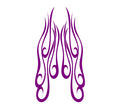 Flame hood decal high gloss vinyl HH32 car truck
