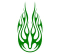 Flame hood decal high gloss vinyl HH46 car truck
