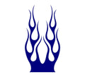 Flame hood decal high gloss vinyl HH58 car truck