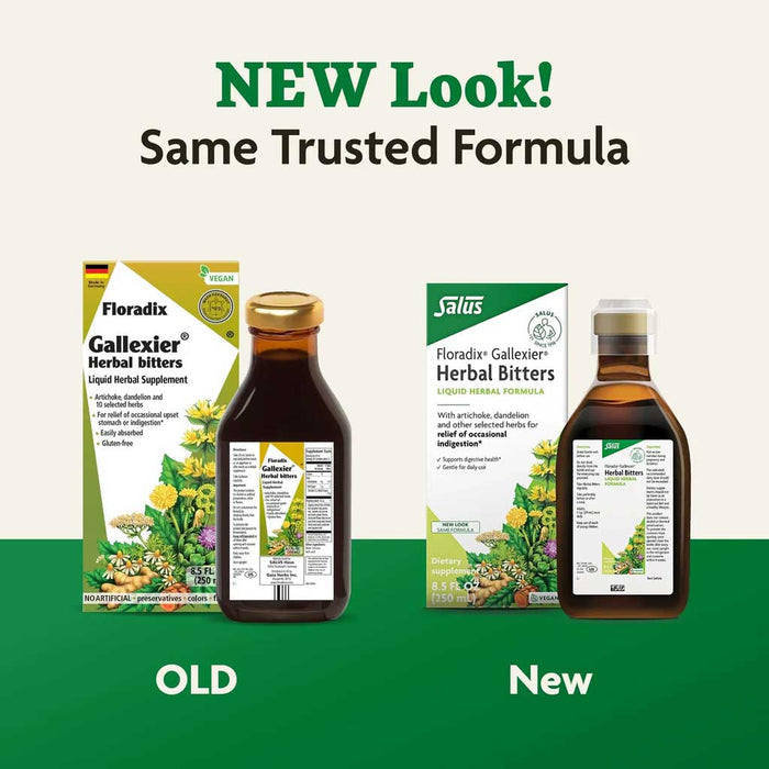 Floradix (Salus) Gallexier Herbal Bitters Liquid New Look