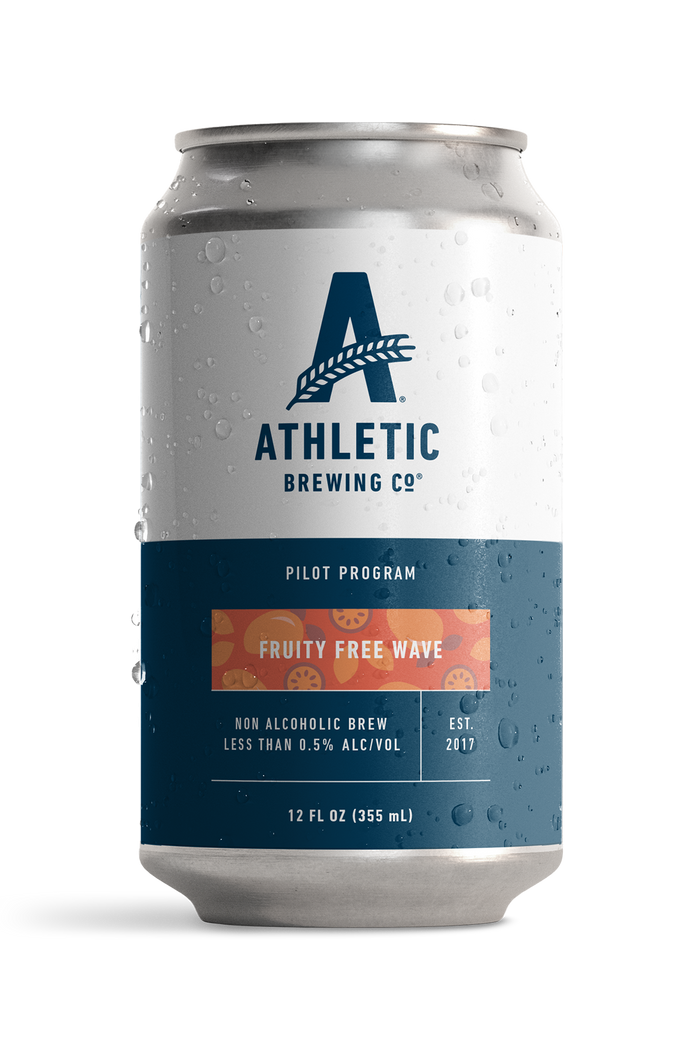 a can of Fruity Free Wave IPA