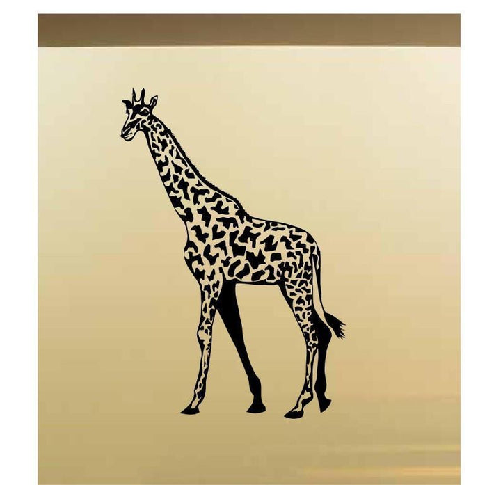 Giraffe Wall Decal - Safari Animal Mural 41 High x 28 Wide Vinyl Sticker Sticker Chef