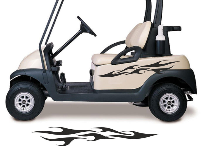 Golf Cart Decals Accessories Go Kart Stickers ORV Side By Side Graphics GC106