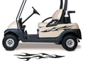 Golf Cart Decals Accessories Go Kart Stickers ORV Side By Side Graphics GC106