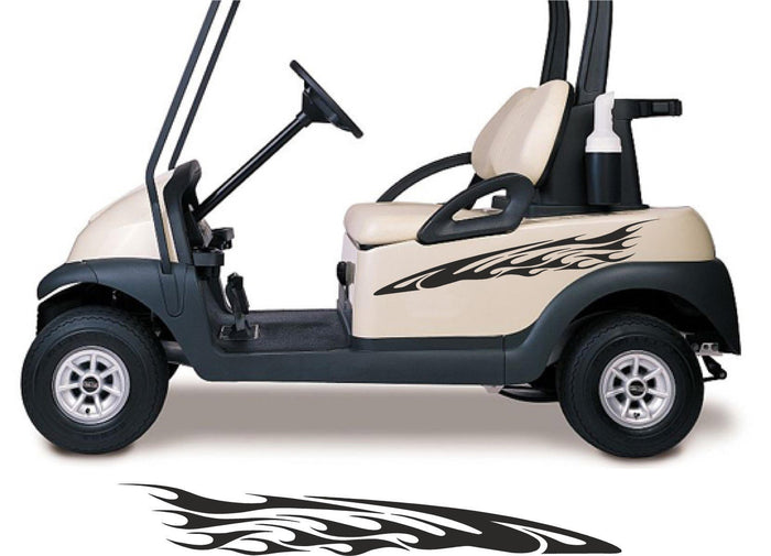 Golf Cart Decals Accessories Go Kart Stickers ORV Side By Side Graphics GC86