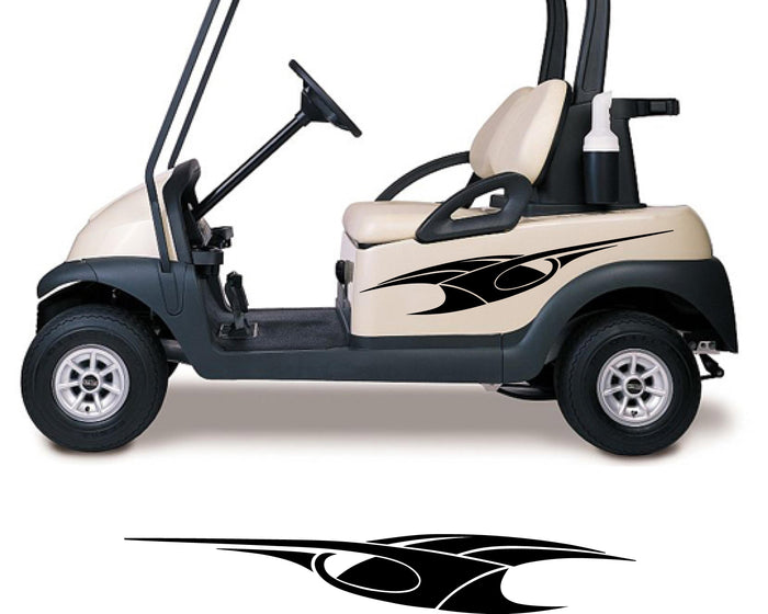 Graffiti Racing Stripe GC605 – Street Art Golf Cart Decals | ATV UTV Vinyl