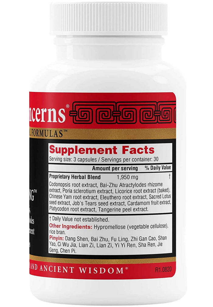 Health Concerns Shen Ling Ingredients