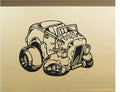 Hot Rod 3 Car Wall Decal - Auto Wall Mural - Vinyl Stickers - Boys Room Decor Sticker Chef