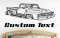 Hot Rod Pick Up Car Wall Decals Stickers Graphics Man Cave Boys Room Décor