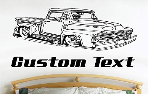 Hot Rod Pick Up Car Wall Decals Stickers Graphics Man Cave Boys Room Décor