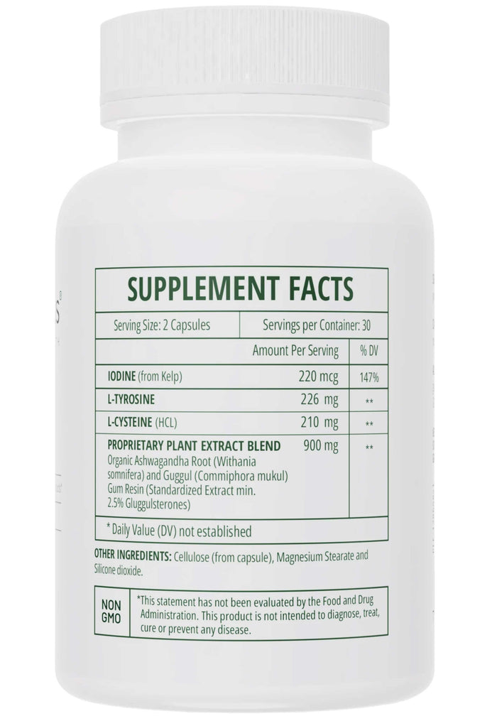 InterPlexus Thyro-Dyne Ingredients