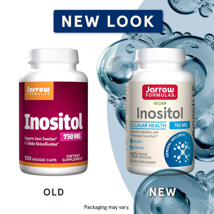 Jarrow Formulas Inositol 750 mg New Look