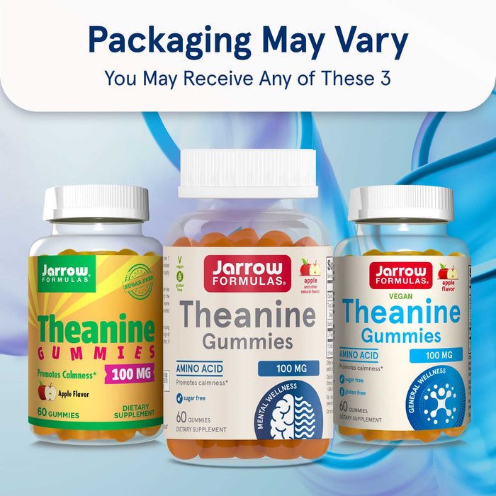 Jarrow Formulas Theanine Gummies New Look