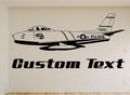 Jet Car Wall Decal - Auto Wall Mural - Vinyl Stickers - Boys Room Decor Sticker Chef