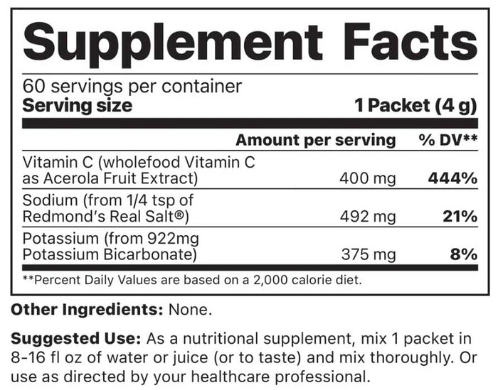 Jigsaw Health Adrenal Cocktail Powder Ingredients