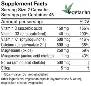 Karuna Health CalGuard Ingredients