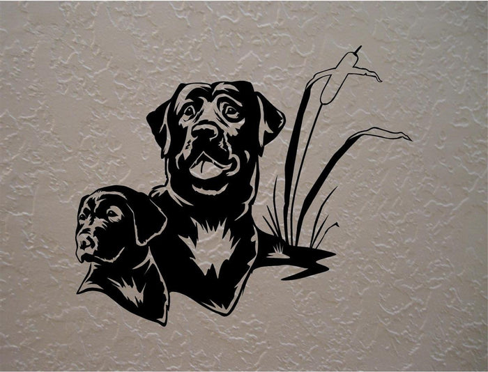 Labrador Retriever Wall Decals - Vinyl Stickers for Bedroom  Nursery Decor Sticker Chef