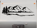 Lake Mountains RV Camper Replacement Decal - Trailer Stickers CT17
