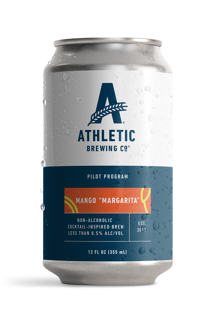 Mango "Margarita" can of non-alcoholic cocktail-inspired beer