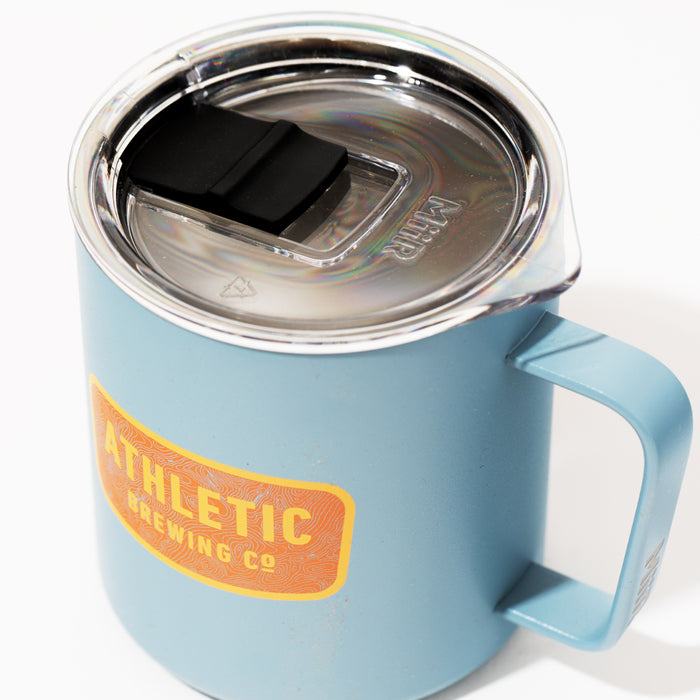 miir 12oz camp mug close up shot