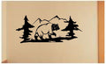 Mountain Bear Wall Decals  Vinyl Stickers for Bedroom  Nursery Decor Sticker Chef