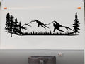 Mountains RV Camper Decal - Trailer Sticker CT10