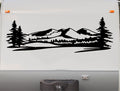 Mountains RV Camper Replacement Decal - Trailer Stickers for CT12