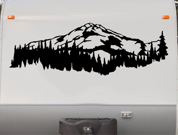 Mountains RV Camper Replacement Decal for Trailers - Sticker CT16