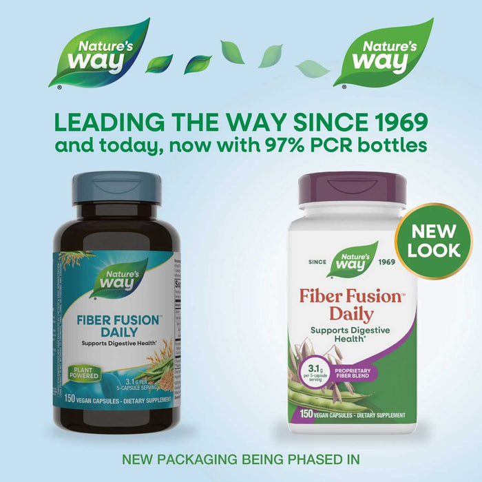Nature's Way Fiber Fusion Daily New Look