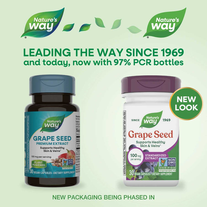 Nature's Way Grape Seed New Look