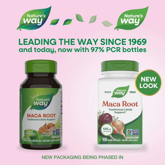 Nature's Way Maca Root New Look