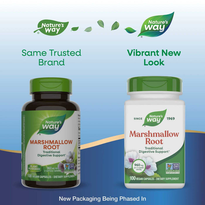 Nature's Way Marshmallow Root New Look