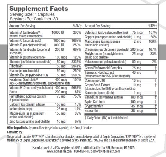 NBI Supreme Multivitamin