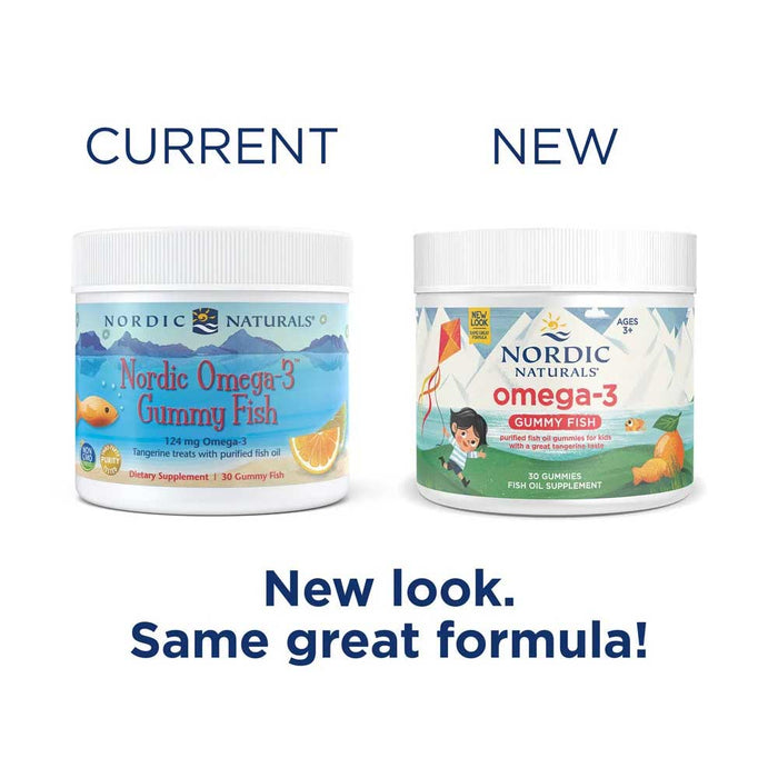 Nordic Naturals Nordic Omega-3 Gummy Fish New Look