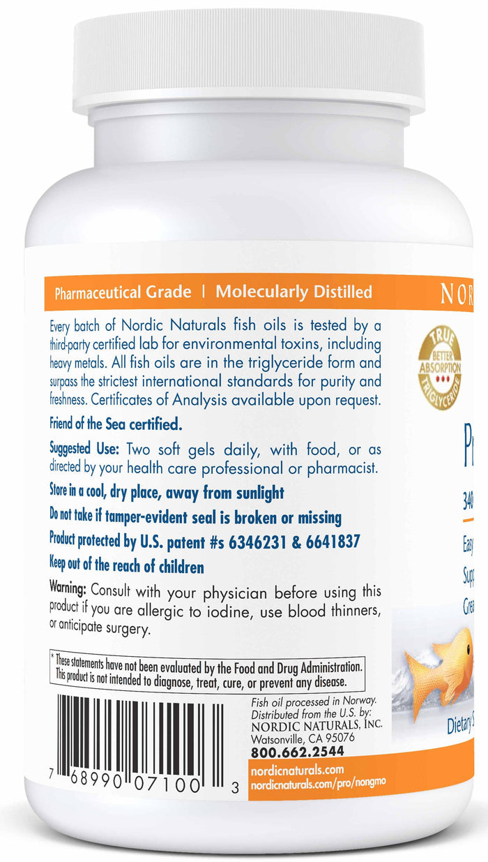 Nordic Naturals ProOmega Junior Label