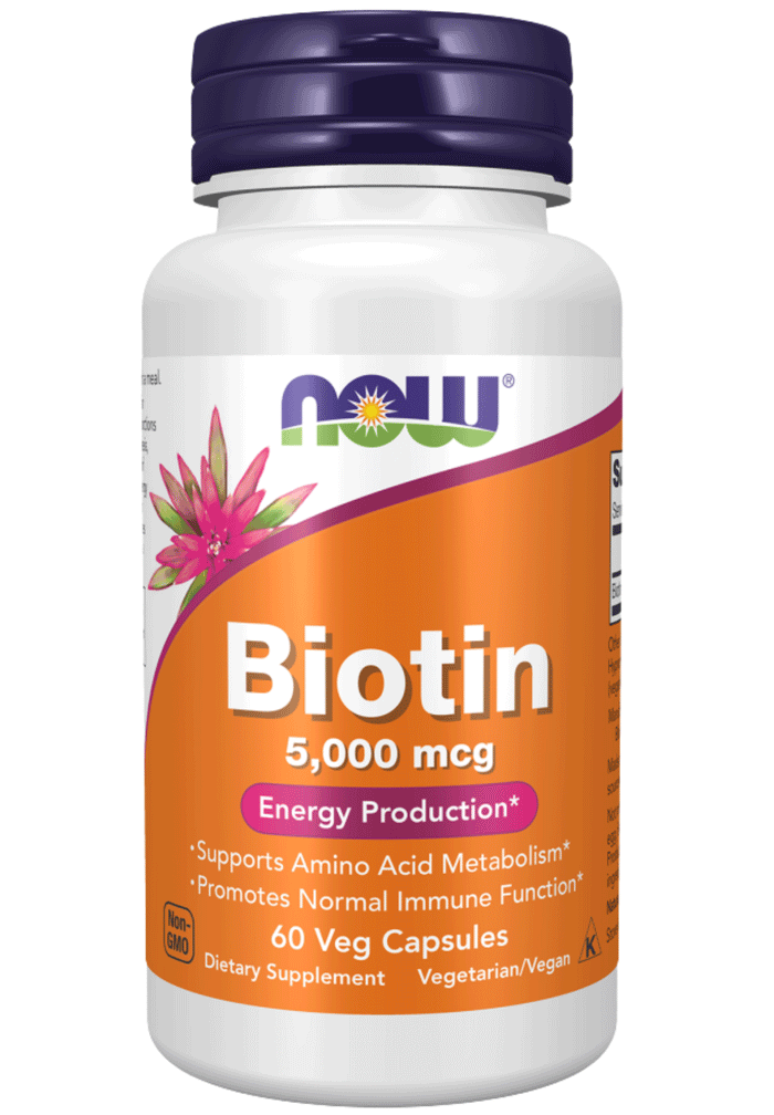 NOW Biotin 5,000 mcg