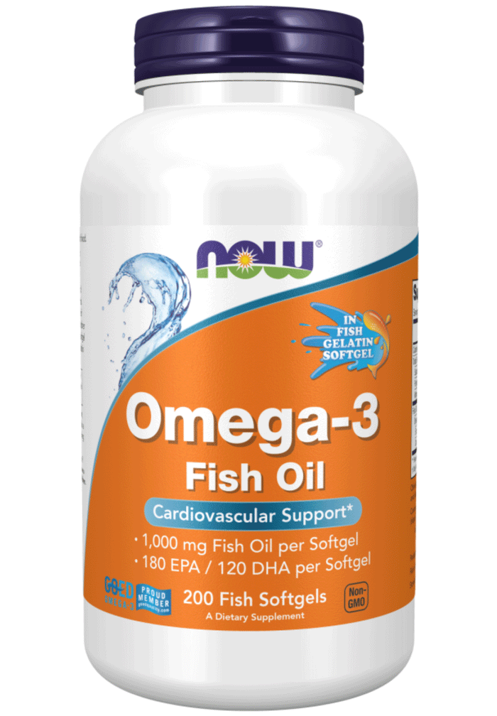 NOW Omega-3 FISH Softgels
