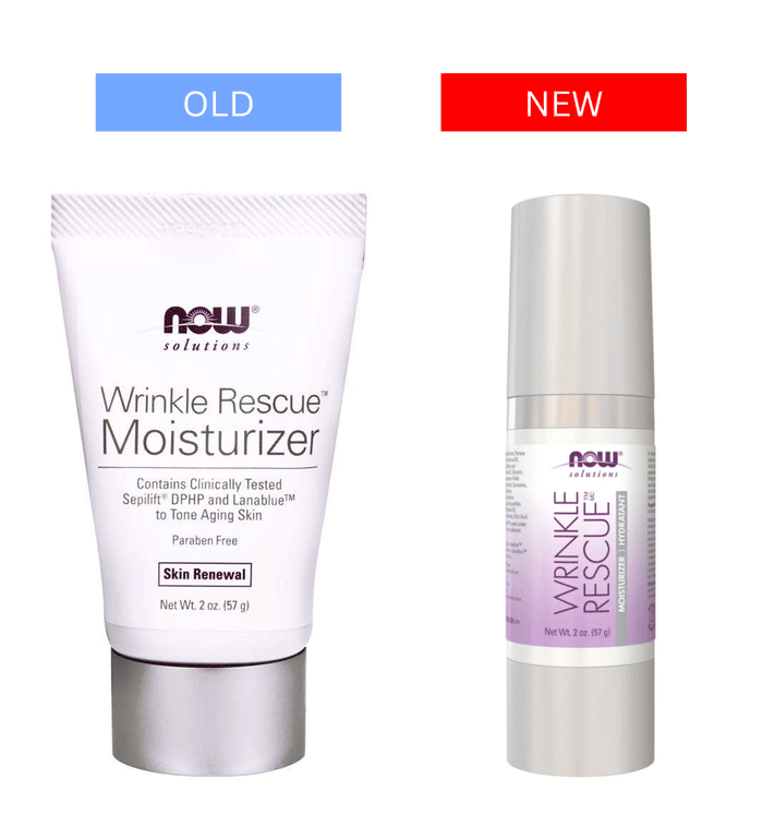 NOW Solutions Wrinkle Rescue Moisturizer New Look