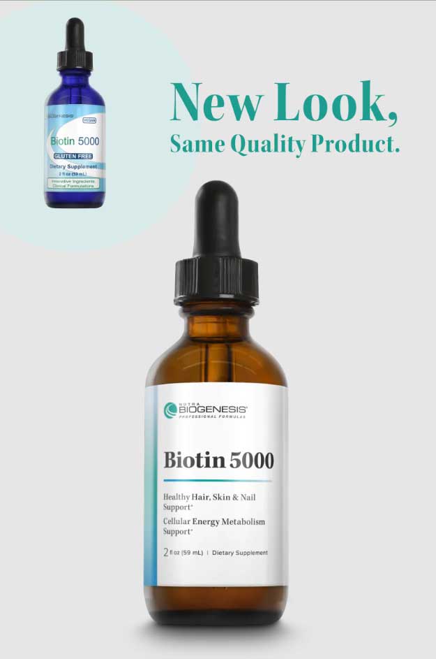 Nutra BioGenesis Biotin 5000 New Look