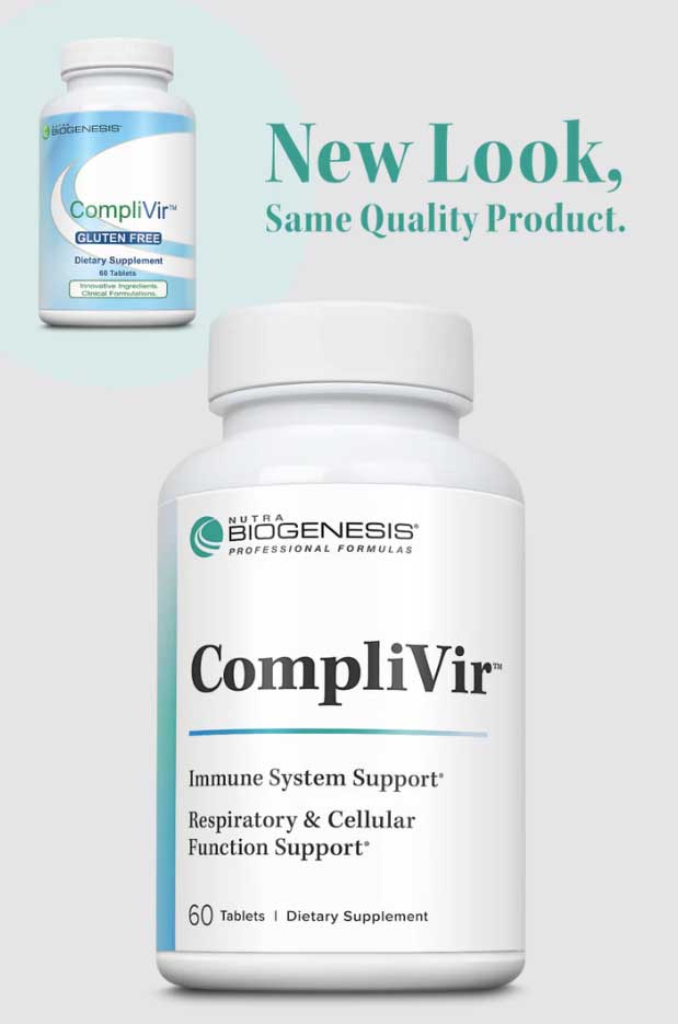 Nutra BioGenesis CompliVir™ New Look