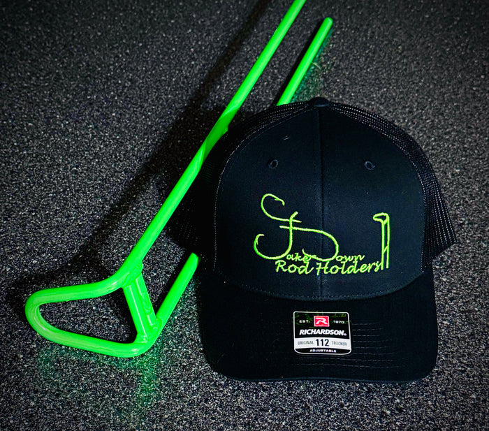 Black w/ Fluorescent Green Logo / Do Not Sign