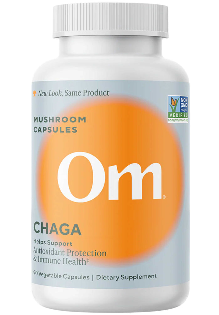 Om Mushroom Superfood Chaga Capsules