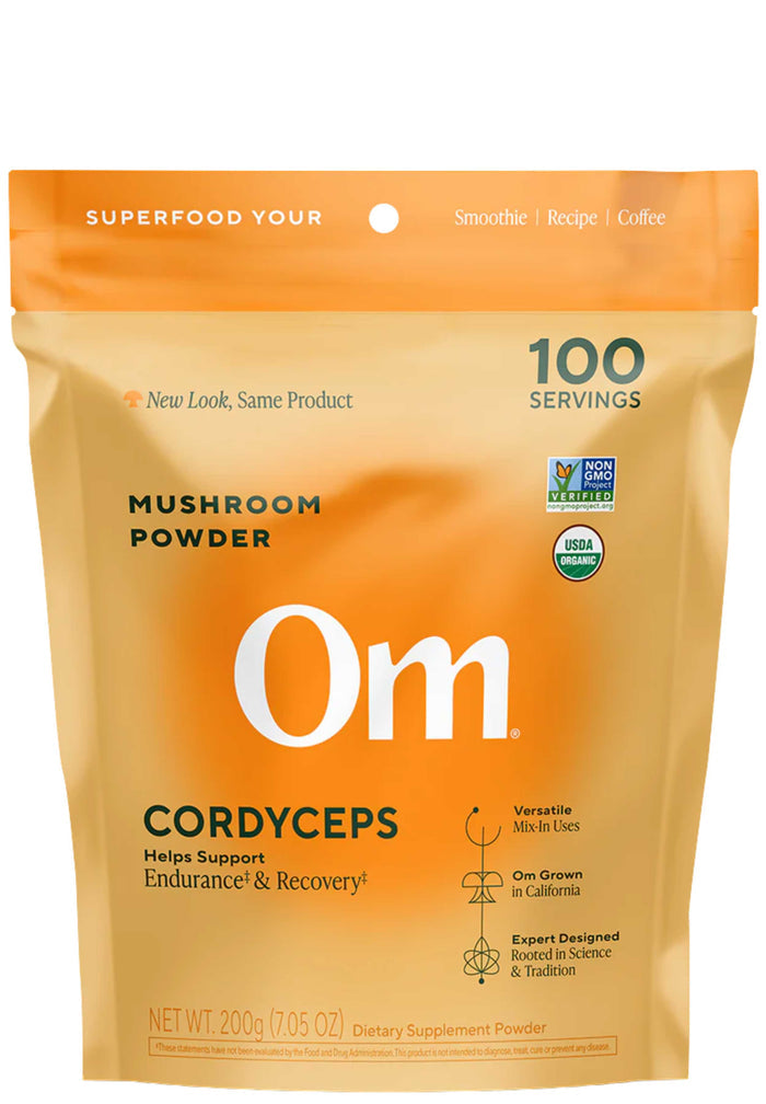 Om Mushroom Superfood Cordyceps Militaris Powder