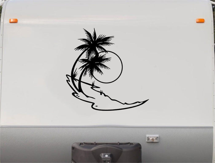 Palm Trees Decal